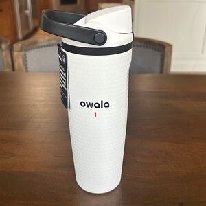 Owala 30 oz FreeSip Sway Golf Travel Tumbler Water Hazard White Special Edition